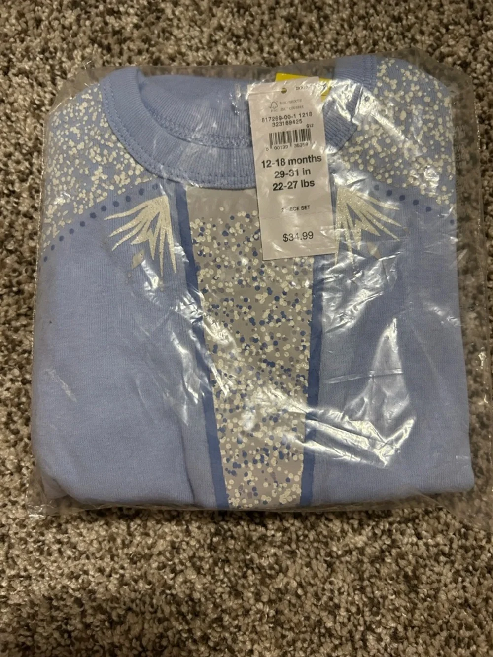 babyGap × Disney Frozen 100% Organic Cotton PJ Set